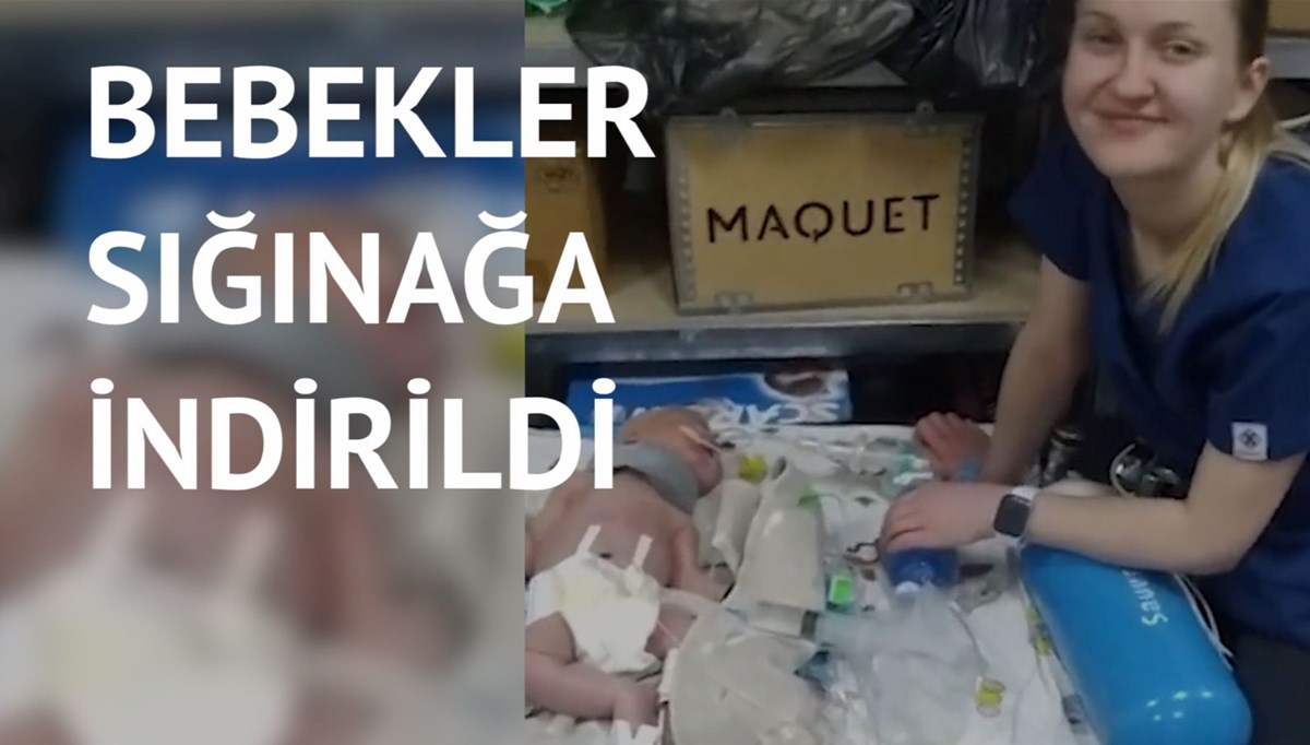 Ukrayna’da yeni doğan bebekler sığınağa taşındı