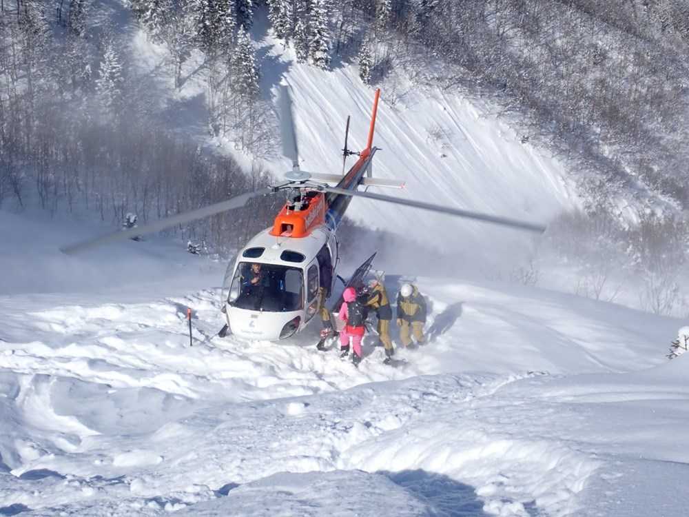 Kaçkar Dağları'nda 'heliski' heyecanı sürüyor - 11