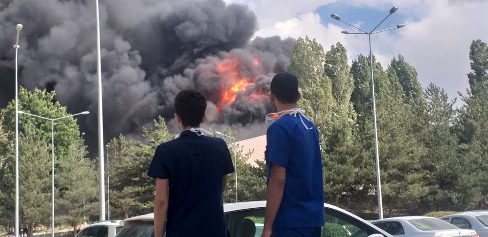 Erzurum Atatürk Üniversitesi'nde yangın - 2