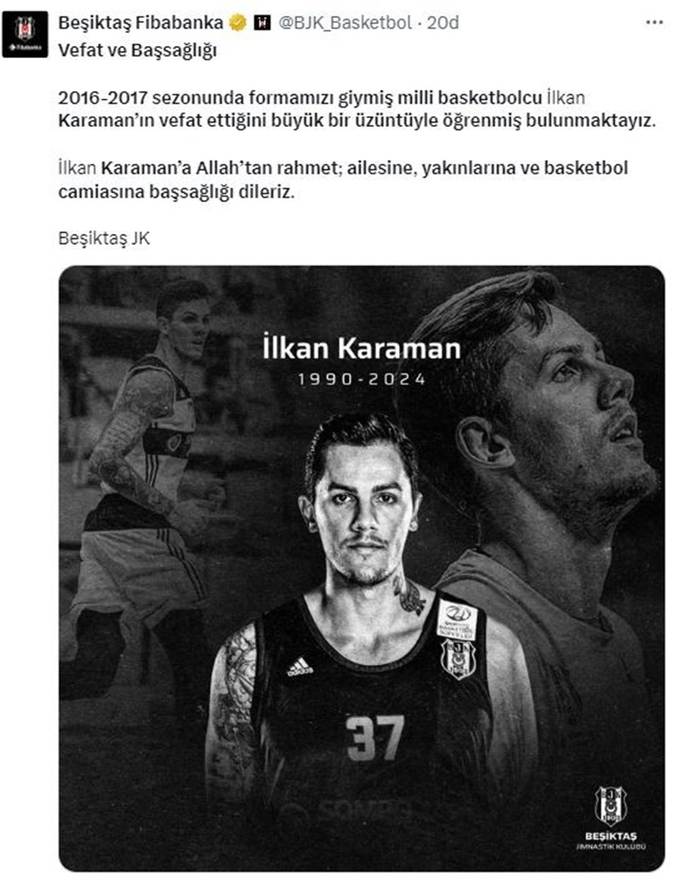 Eski milli basketbolcu İlkan Karaman hayatını kaybetti (İlkan Karaman kimdir, hangi takımlarda oynadı?) - 2