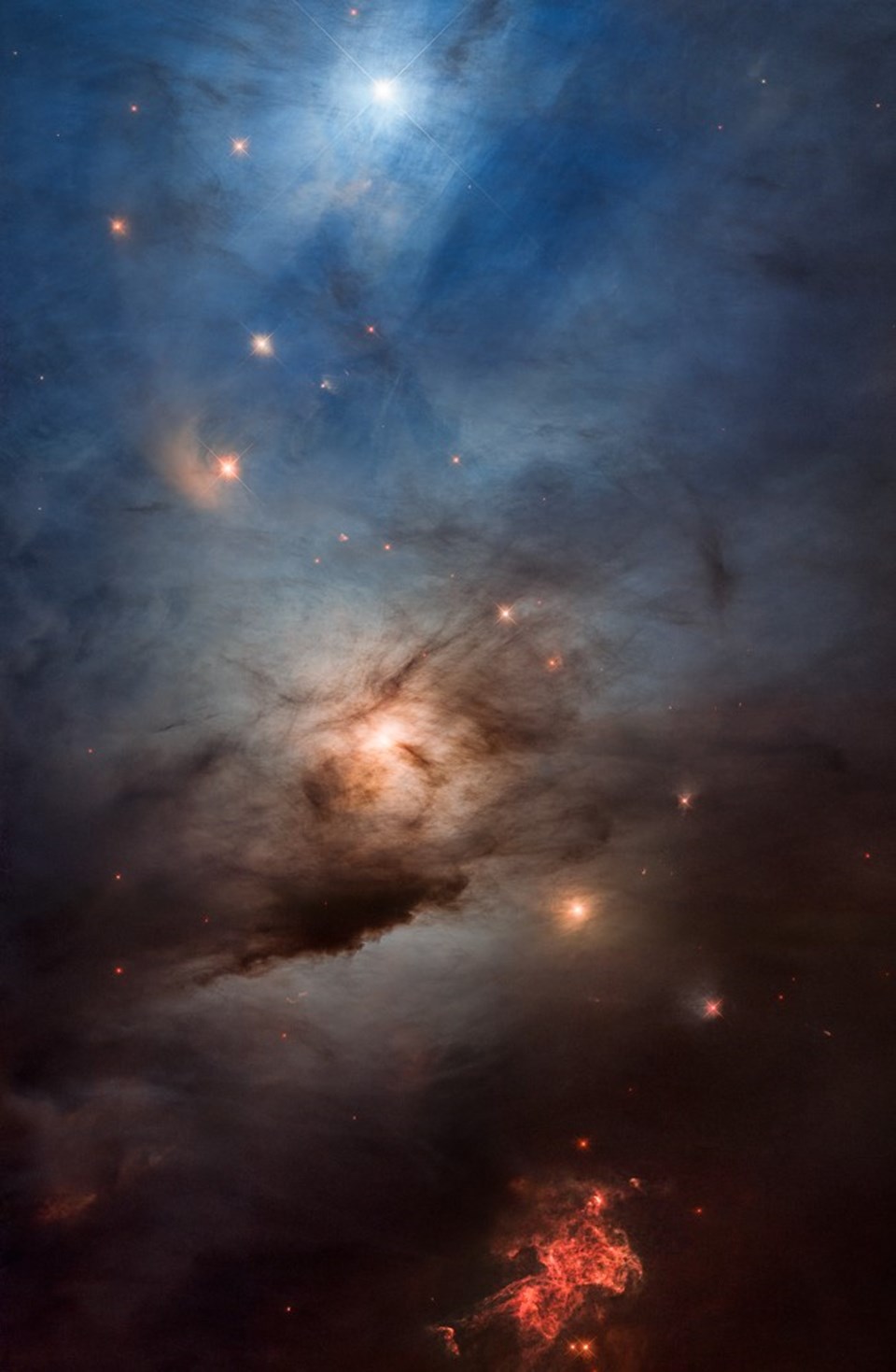 Hubble'dan gözalıcı fotoğraf: Yıldız oluşum bölgesi görüntülendi - 1