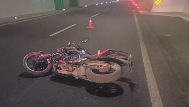Tünelde motosiklet kazası: 2 ölü