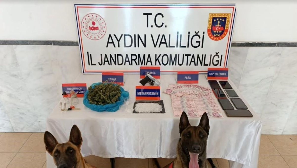 Aydın’da uyuşturucu operasyonu