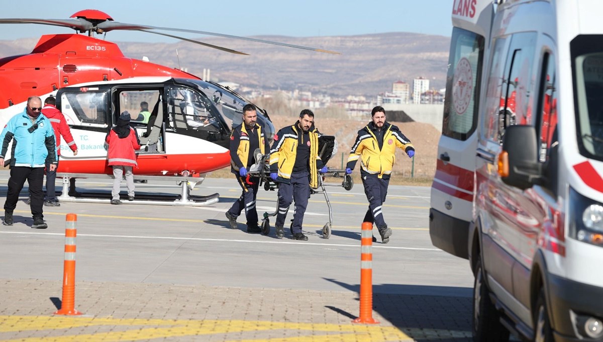 Sivas'ta kayak merkezindeki patlamada yaralanan bir kişi taburcu edildi