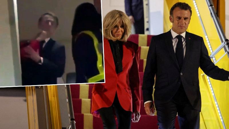 Macron'dan tokat açıklaması: 
