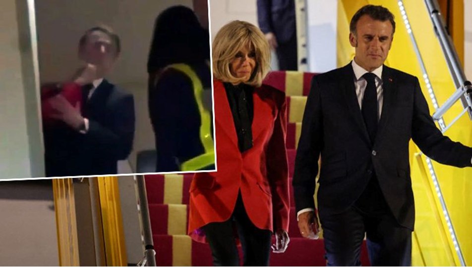 Macron'dan tokat açıklaması: