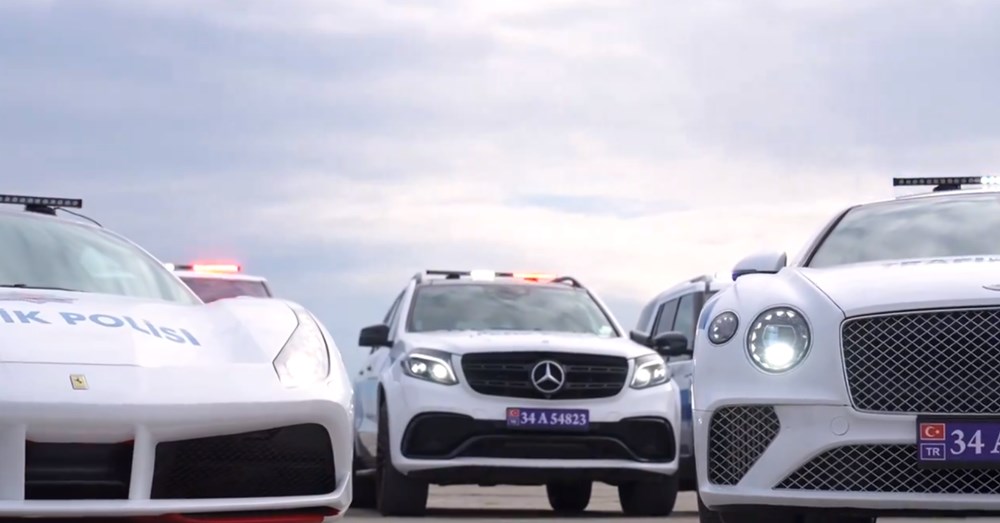 Suç örgütlerinden ele geçirilen lüks araçlar emniyete verildi - 9