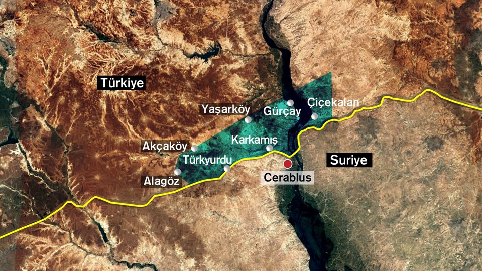 Cerablus'a ''Fırat Kalkanı'' harekatı: IŞİD bölgeden temizlendi - 9