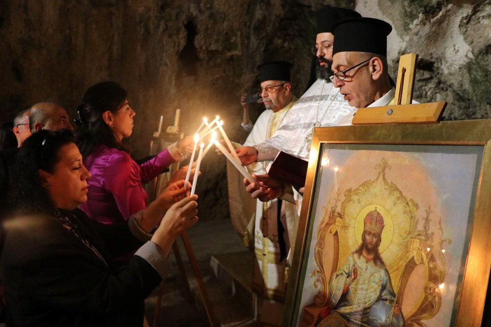Türkiye'de yaşayan Hristiyanlar Paskalya'yı kiliselerde kutladı 74