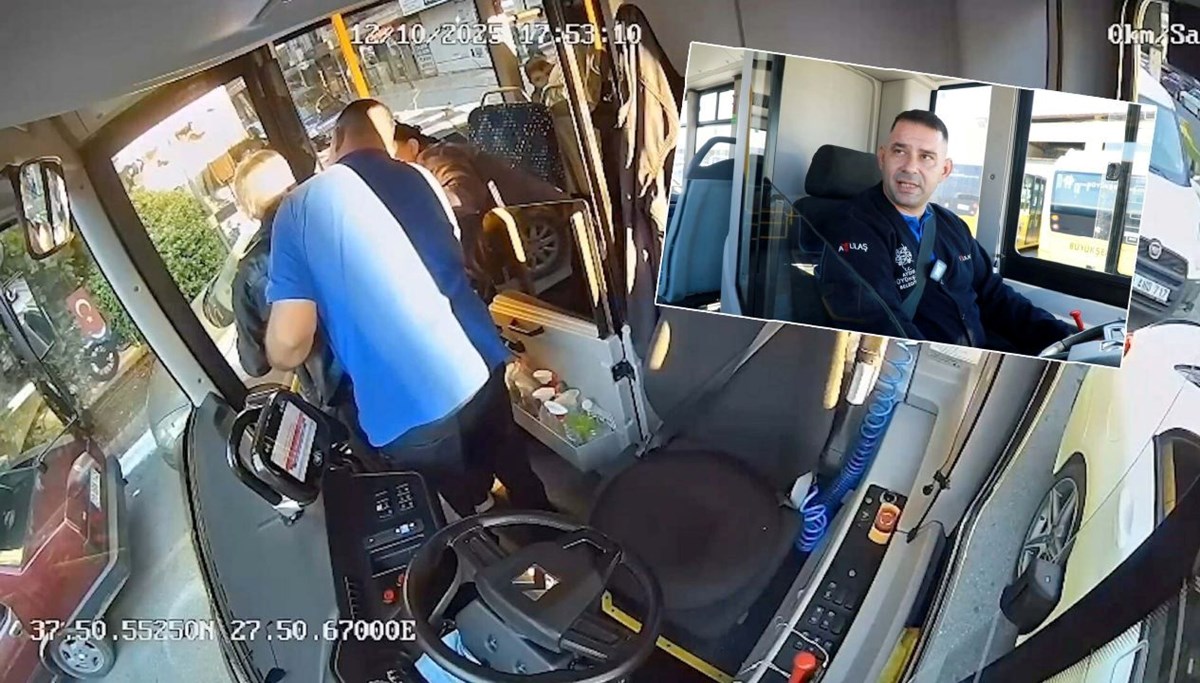 Aydın’da otobüs şoförü Heimlich manevrası ile hayat kurtardı Aydın’da otobüs şoförü Heimlich manevrası ile hayat kurtardı