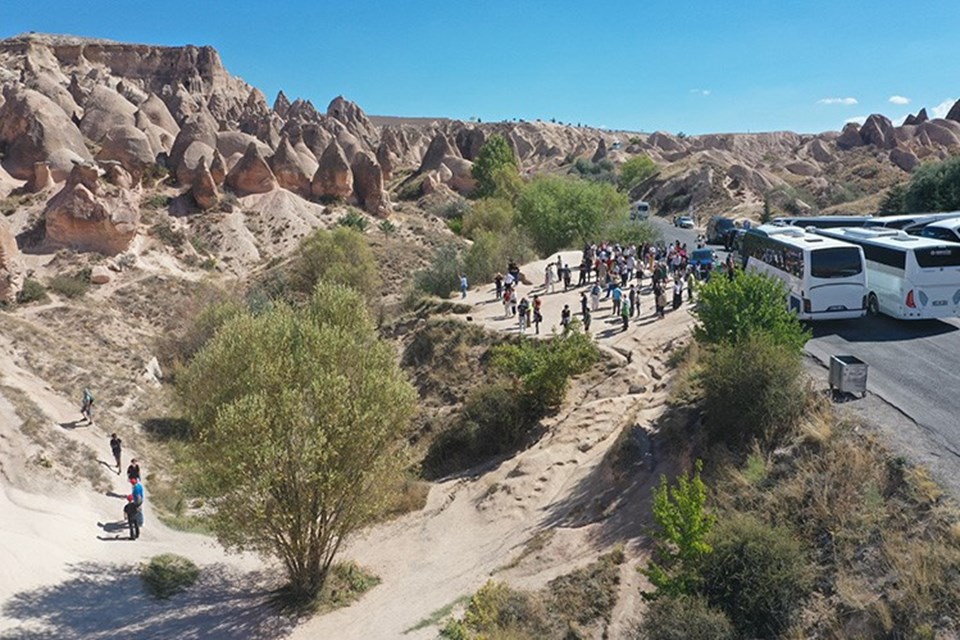 Kapadokya milyonlarca turiste ev sahipliği yapıyor - 3