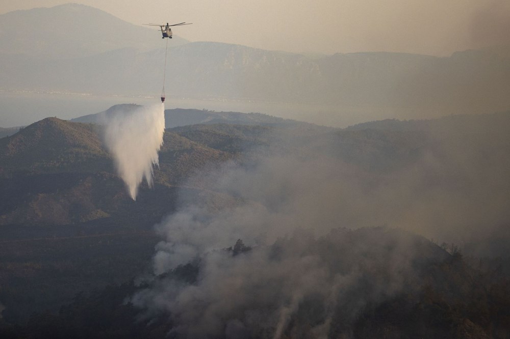 Marmaris'te orman yangını: Bakanlar son durumu açıkladı - 39