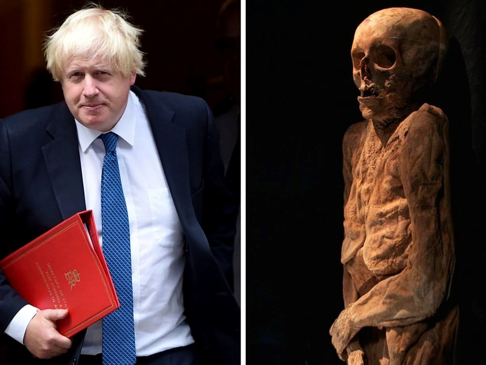 Boris Johnson'ın atasının mumyası bilim insanlarını şaşırttı: Daha önce görülmeyen bir hastalığa sahipti - 7