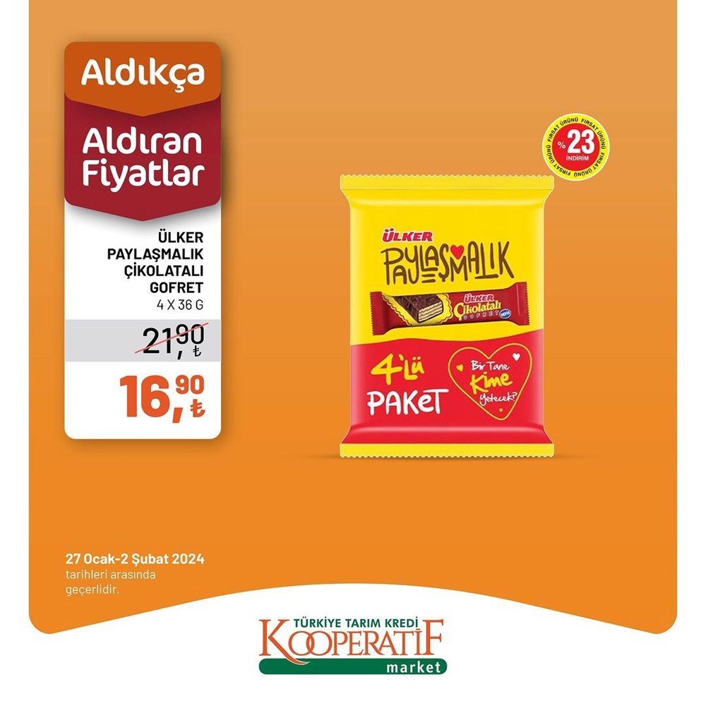 Tarım Kredi Kooperatif Market'te şubat ayına özel yeni indirimli ürünler listesi (29 Ocak-2 Şubat 2024 Tarım Kredi Market indirimleri) - 25