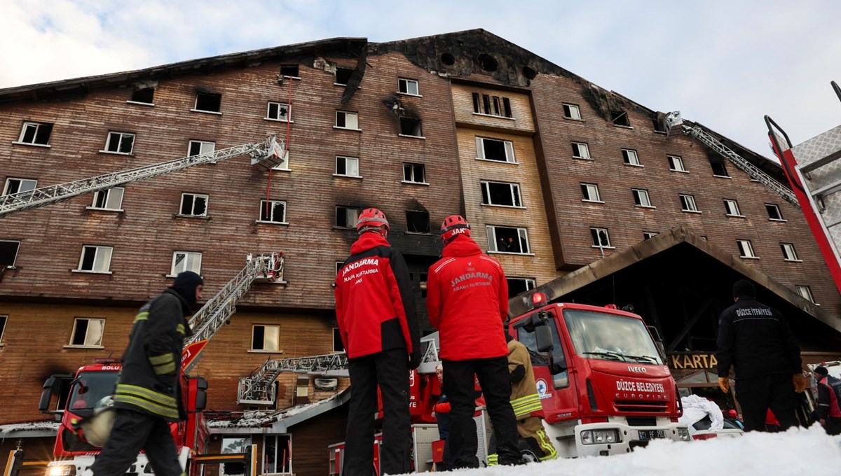 Kartalkaya'daki otel yangını dünya basınında: 