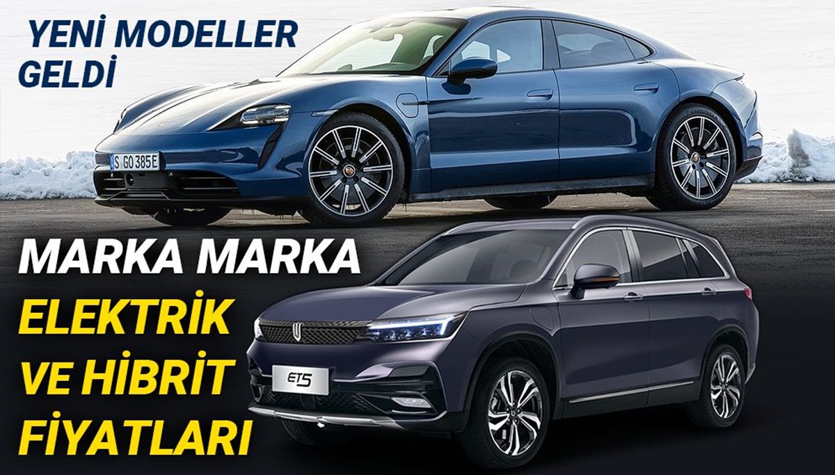 Türkiye'nin hibrit ve elektrikli otomobilleri