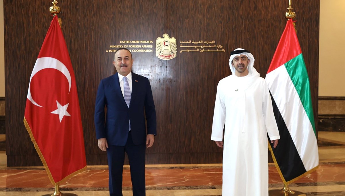 Dışişleri Bakanı Çavuşoğlu, BAE'li mevkidaşı Al Nahyan ile görüştü