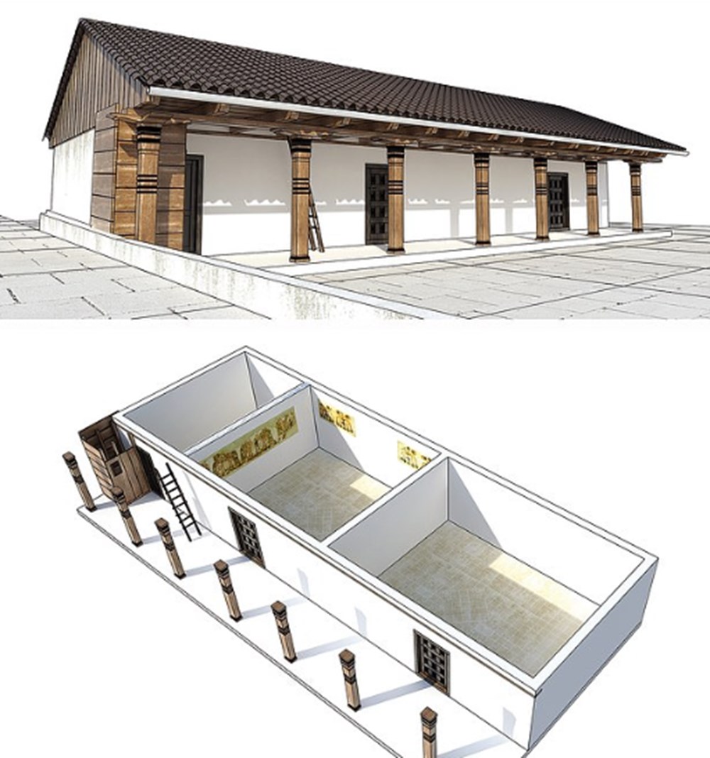 Guatemala’daki bir evde paha biçilemez Maya duvar resimleribulundu - 5