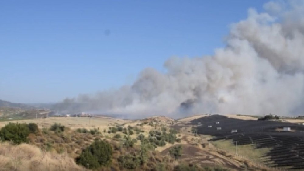 İzmir Çeşme'de orman yangını: Üç mahalle tahliye edildi, karayolu kapatıldı - 10
