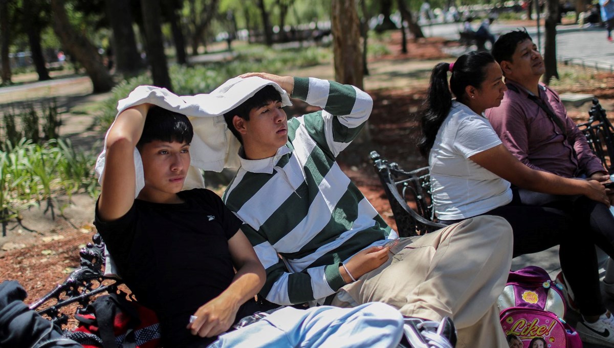 Mexico City'de sıcaklık rekoru kırıldı