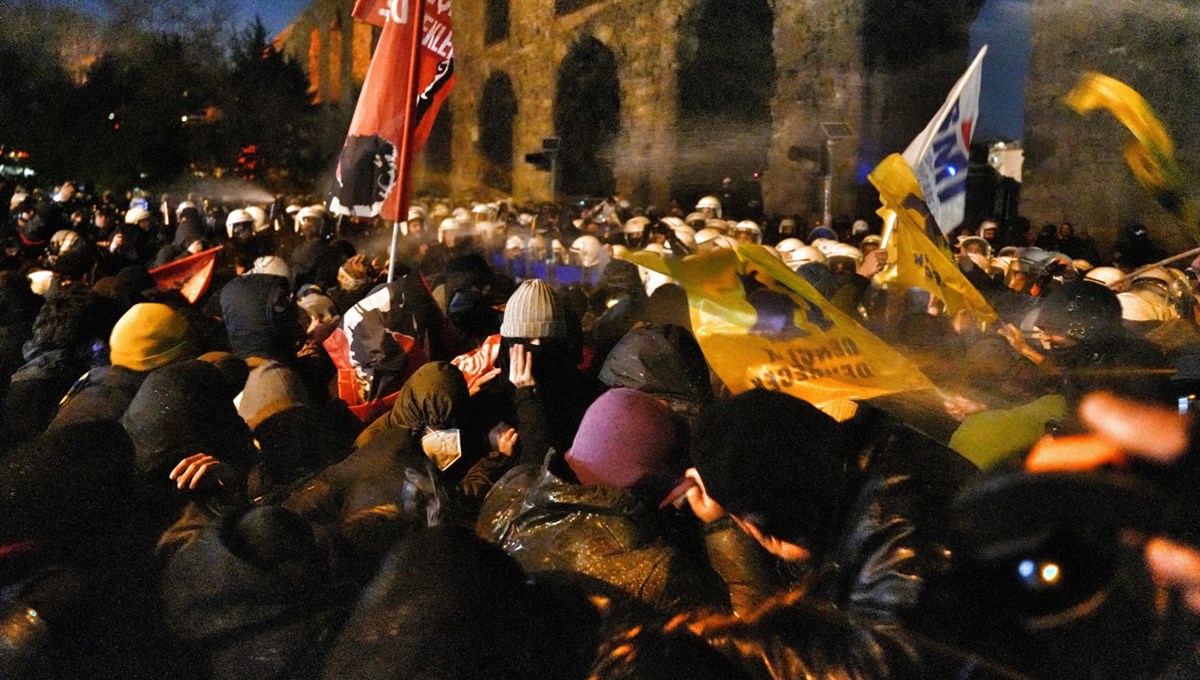 İBB soruşturması protestoları: 343 şüpheli gözaltında