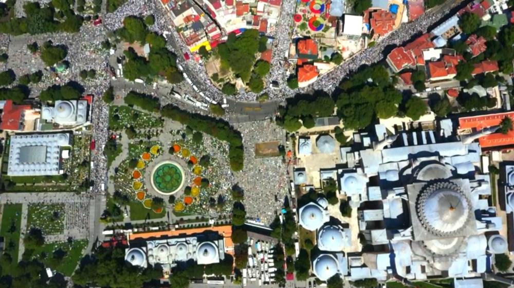 Ayasofya-i Kebir Camii Şerifi ibadete açıldı (Ayasofya'da 86 yıl sonra ilk namaz) - 25