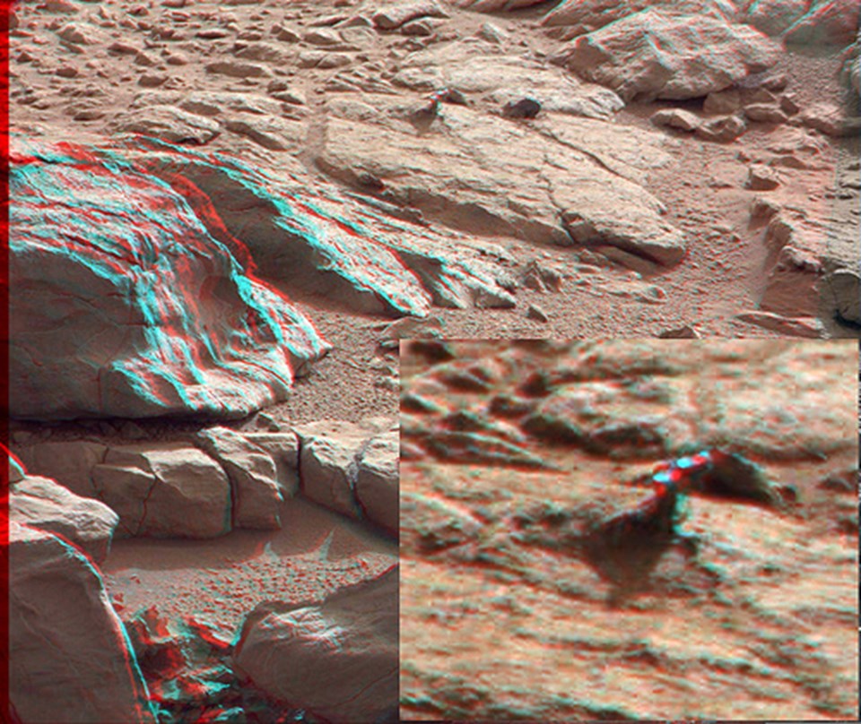 Curiosity Mars'ta 'metal benzeri cisim' keşfetti - 4