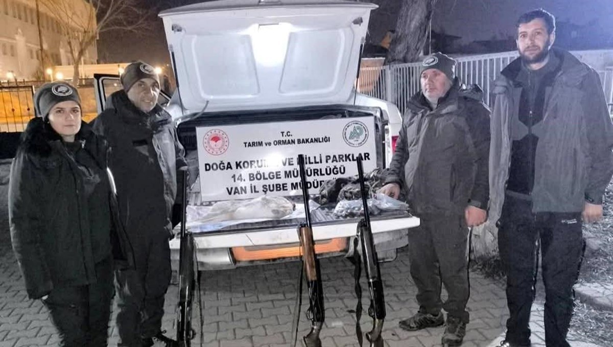 Kaçak ava 70 bin 590 lira ceza Kaçak ava 70 bin 590 lira ceza