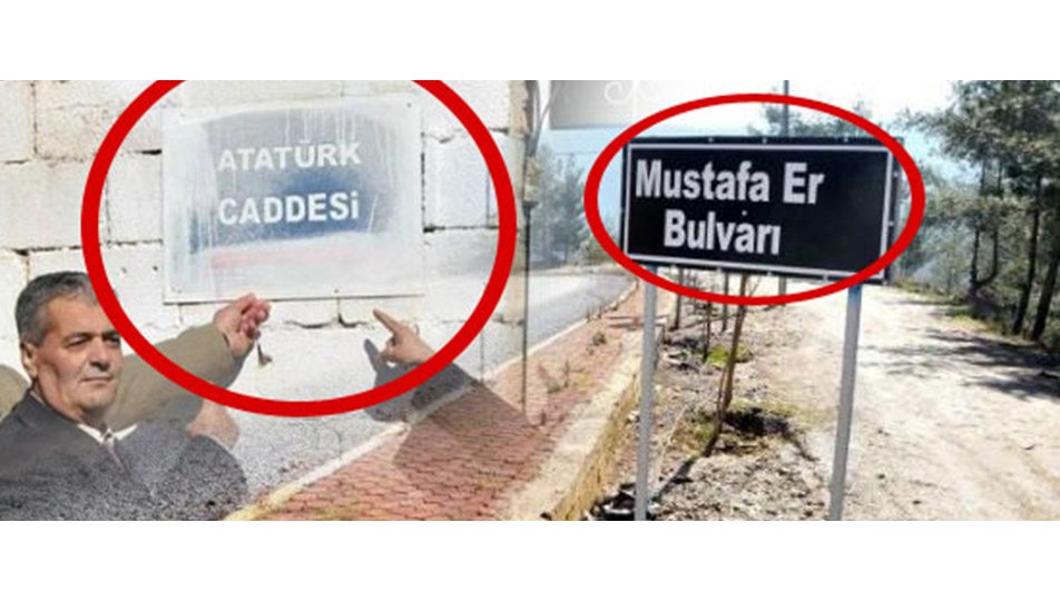 Atatürk Caddesi'ne 'dünür' jesti