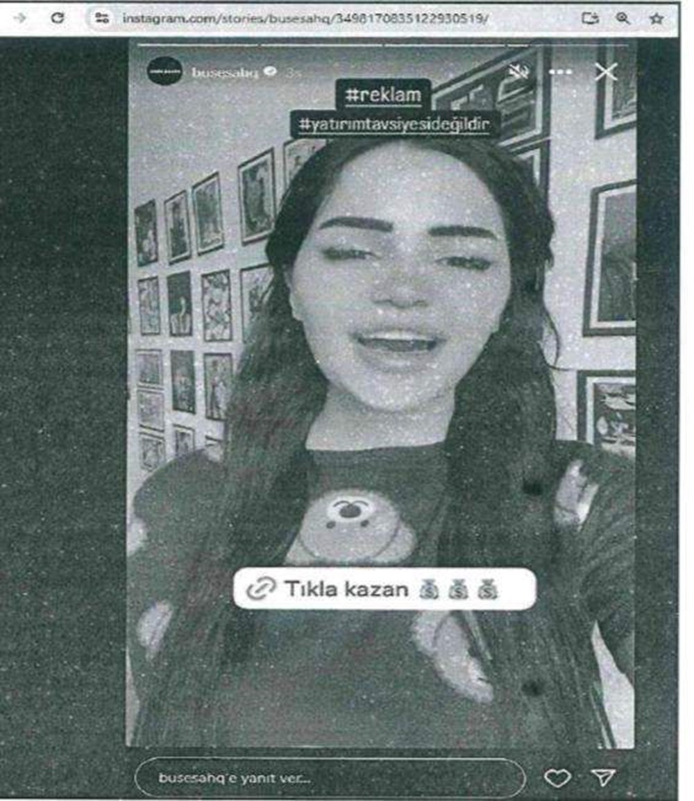 Fenomenlere sanal kumar operasyonu! Attıkları storyler
dosyaya girdi: 8 gözaltı kararı - 4