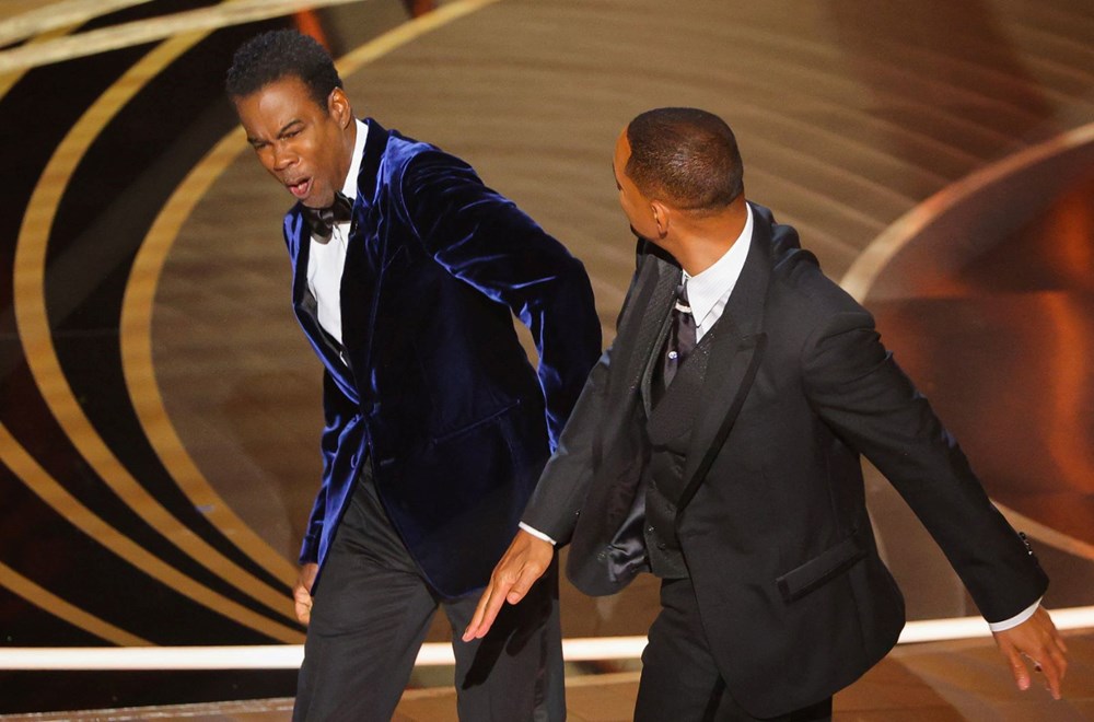 Will Smith, Oscar töreninde komedyen Chris Rock'a tokat attı - 7