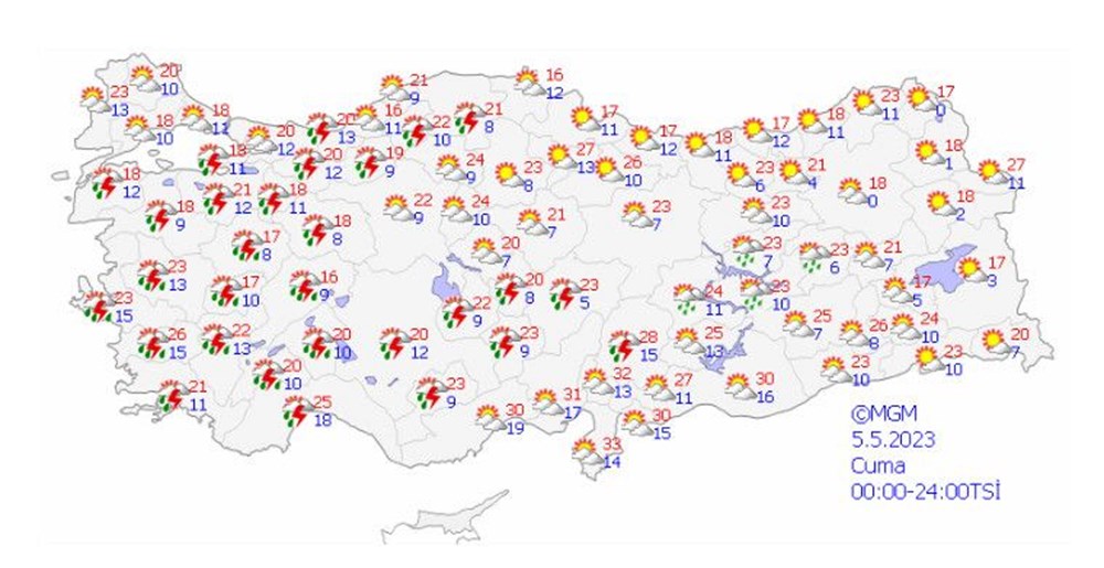 Sıcaklıklar düşüyor! 22 il için sarı kodlu uyarı (Bugün hava nasıl olacak?) - 12