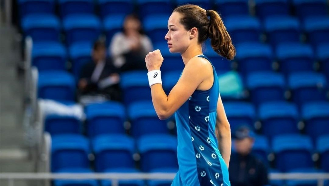 Milli tenisçi Zeynep Sönmez, ilk WTA şampiyonluğunu NTV'de anlattı