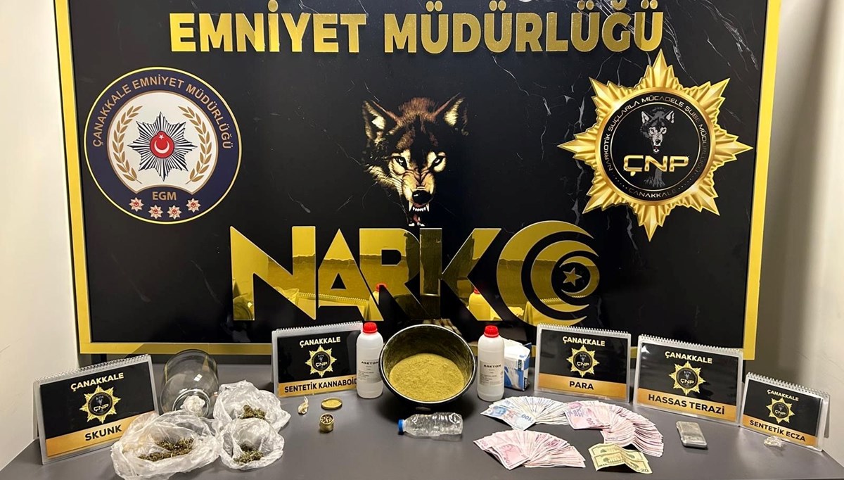 Çanakkale'de uyuşturucu operasyonuna tutuklama Çanakkale'de uyuşturucu operasyonuna tutuklama