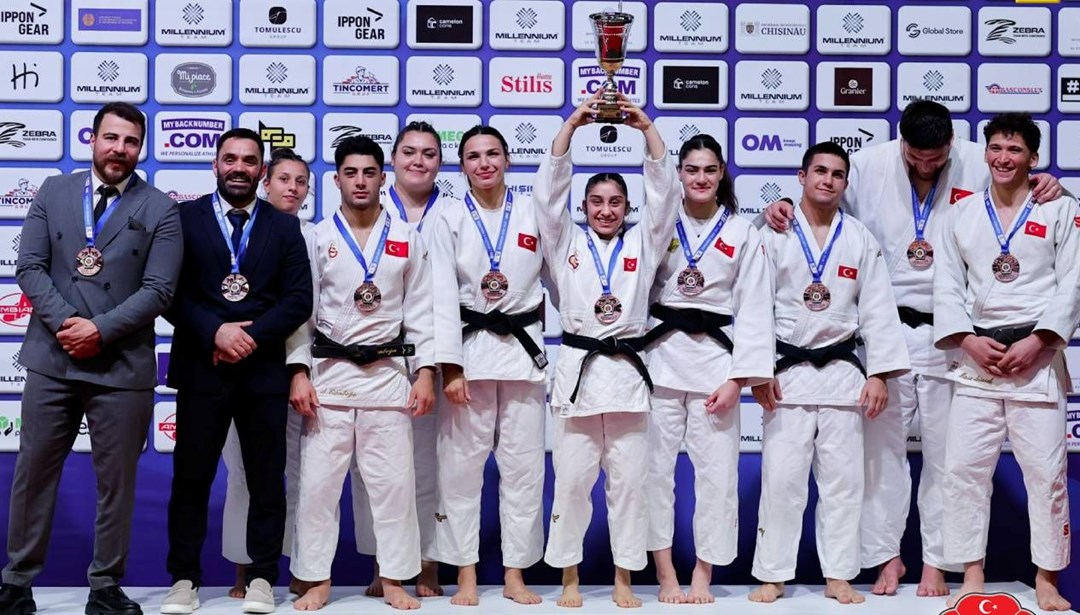 Milli judocular Avrupa üçücüsü