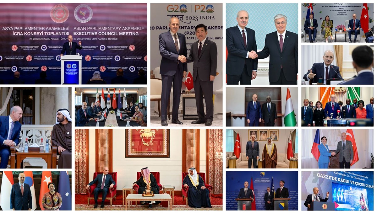 TBMM Başkanı Numan Kurtulmuş, parlamenter diplomasiyi Gazze için yoğunlaştırdı TBMM Başkanı Numan Kurtulmuş, parlamenter diplomasiyi Gazze için yoğunlaştırdı