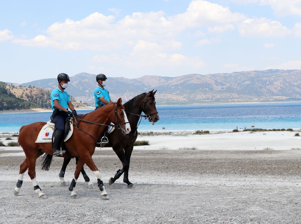 Salda Gölü, atlı jandarmaya emanet - 5
