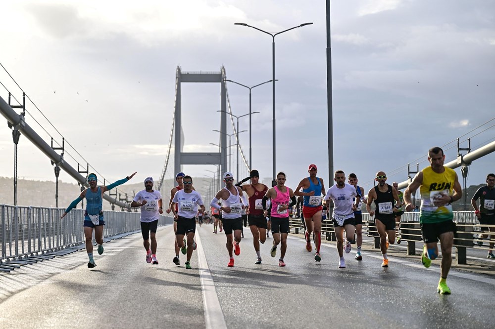 46. İstanbul Maratonu'nun kazanını belli oldu: Halk koşusu başladı - 6