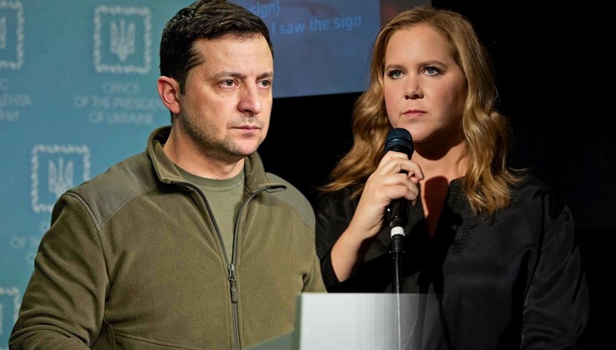 Oscar sunucusu Amy Schumer: Volodimir Zelenski'yi törende konuşturma talebim reddedildi