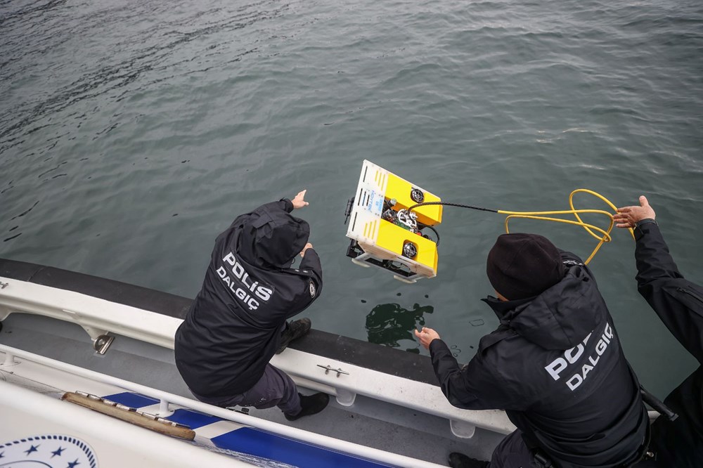 Marmara’da batan gemideki denizciler aranıyor: İnsansız su
altı robotu da devrede - 5