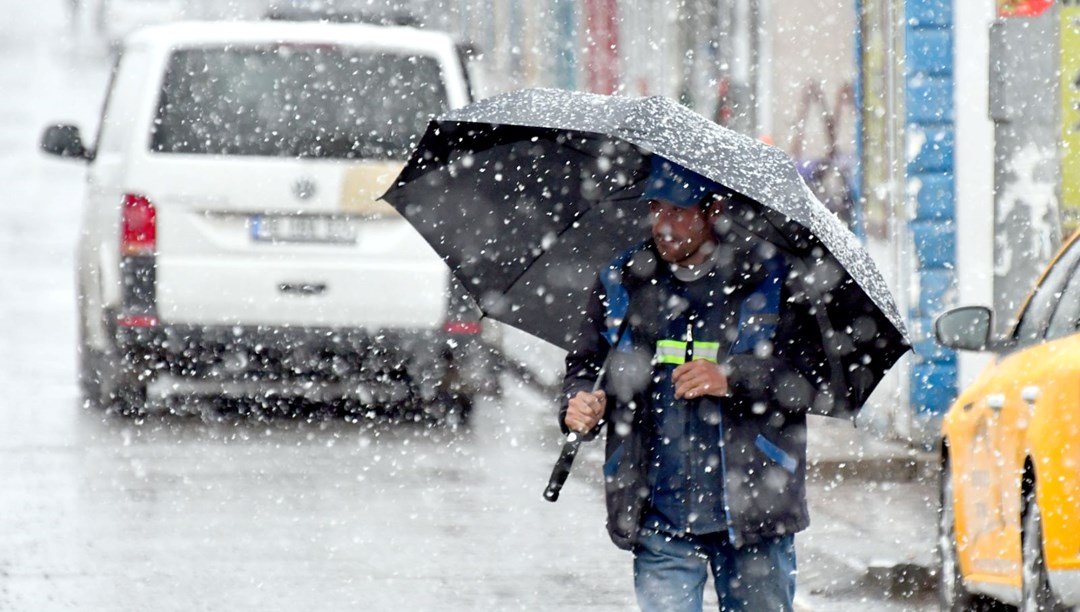 Nisan ayında kar sürprizi!
