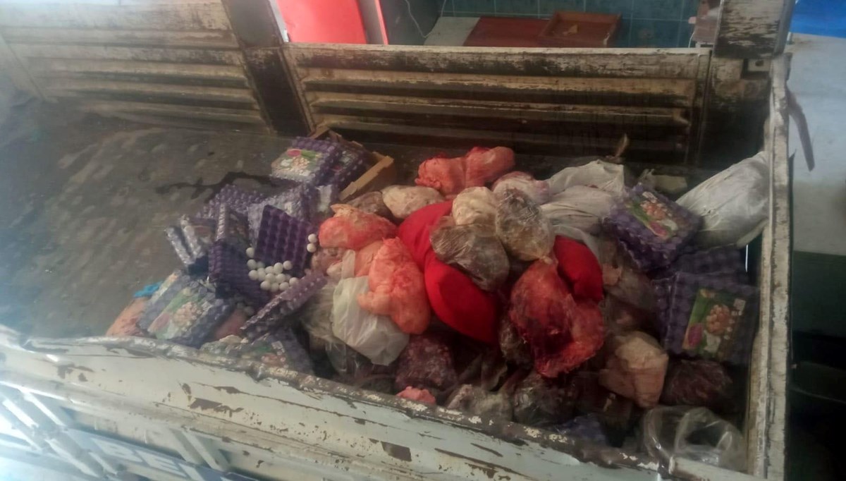 Gaziantep'te 1,5 ton bozuk et ele geçirildi