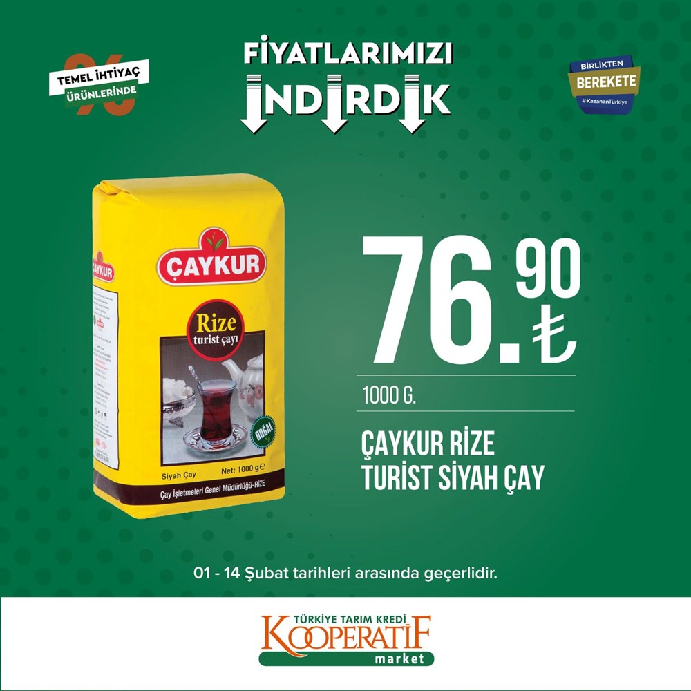 Tarım Kredi Kooperatif Market güncel indirimli ürünler listesini paylaştı Tarım Kredi Kooperatif Market yeni indirimli ürünler listesi belli oldu (1-14 Şubat güncel indirimli ürünler kataloğu) - 18