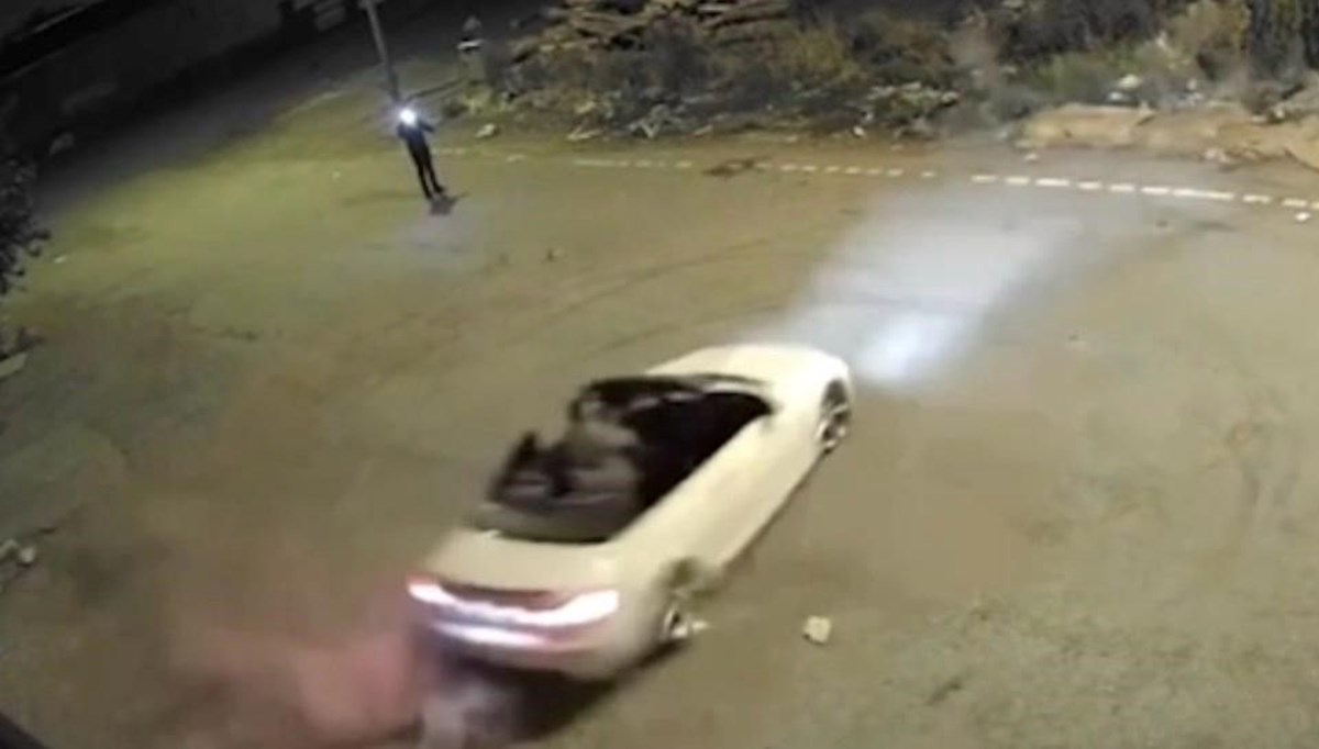 Kayseri'de drift yapan kişiye para cezası Kayseri'de drift yapan kişiye para cezası