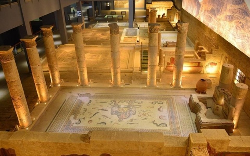 Zeugma Mozaik Müzesi'nde 'bahar' bereketi - 1