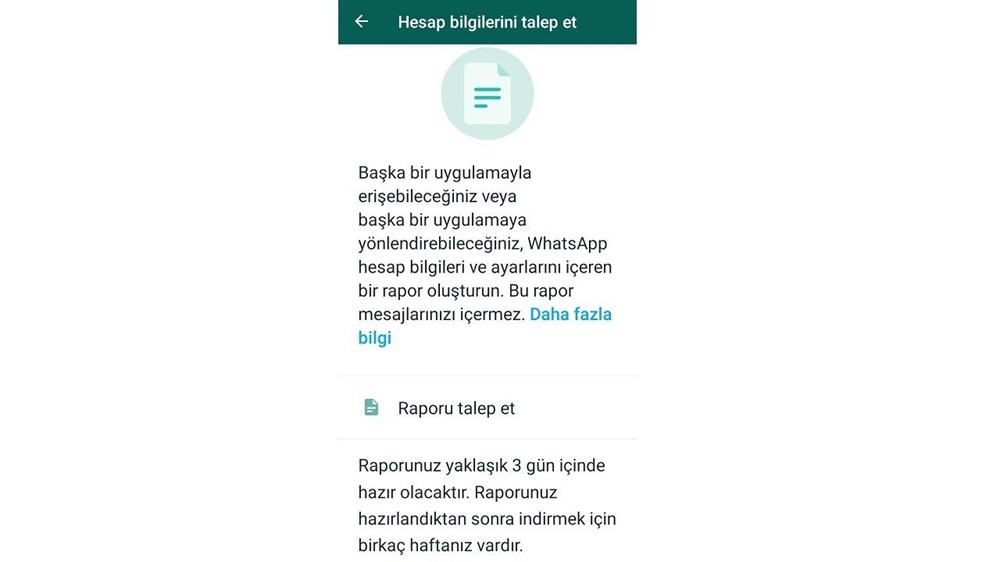 WhatsApp’ın topladığı bilgileri nasıl öğrenebilirsiniz? WhatsApp hangi verileri topluyor? - 10