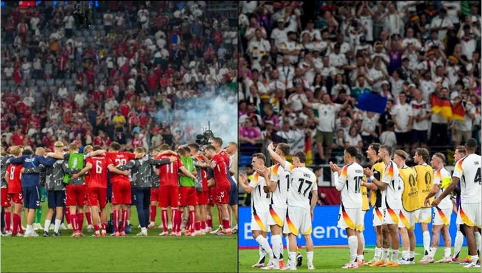 EURO 2024 son 16 turunda Almanya ile Danimarka yarın karşılaşacak