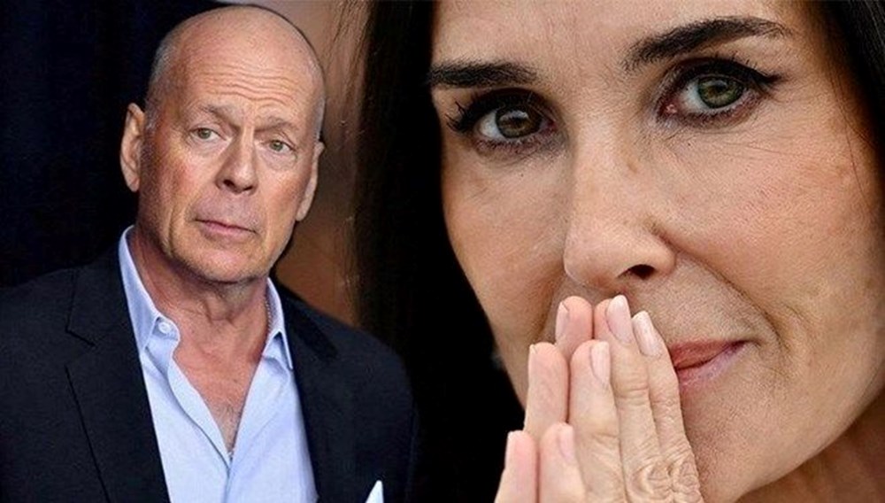 Bruce Willis'in son halini paylaştı: Demi Moore eski eşini yalnız bırakmadı - 1