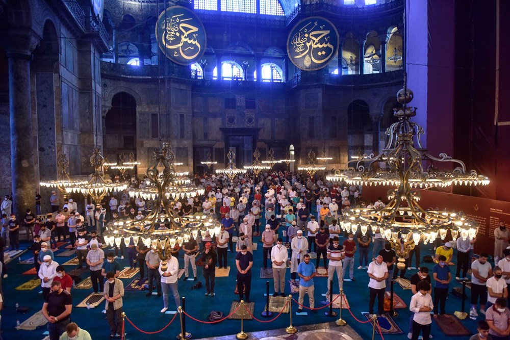 Ayasofya-i Kebir Cami-i Şerifi'nde 86 yıl sonra ilk bayram namazı - 4