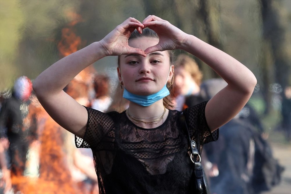 Police intervened when the festival, which was announced as April 1 joke in Belgium, turned into reality - 16